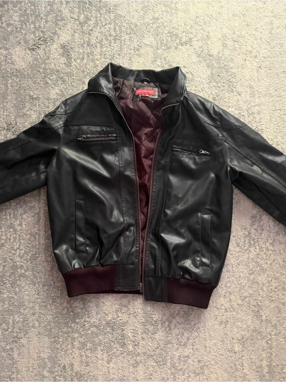 Vintage Junction West Faux Leather Jacket